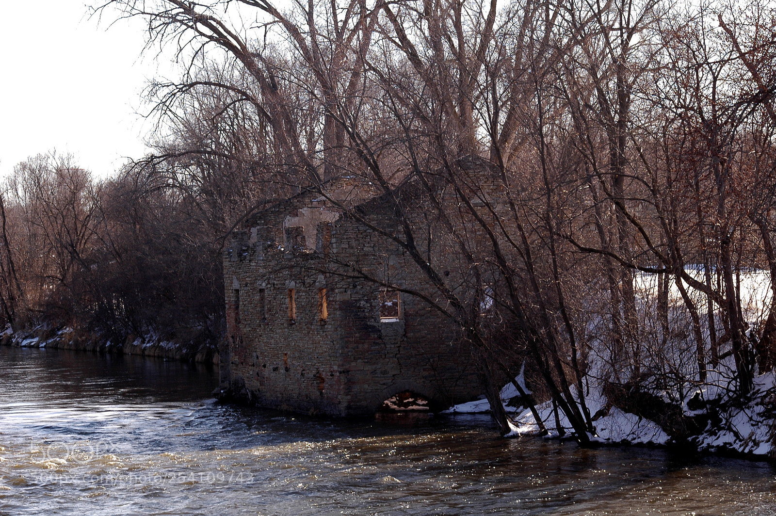 Nikon D70 sample photo. Old mill photography