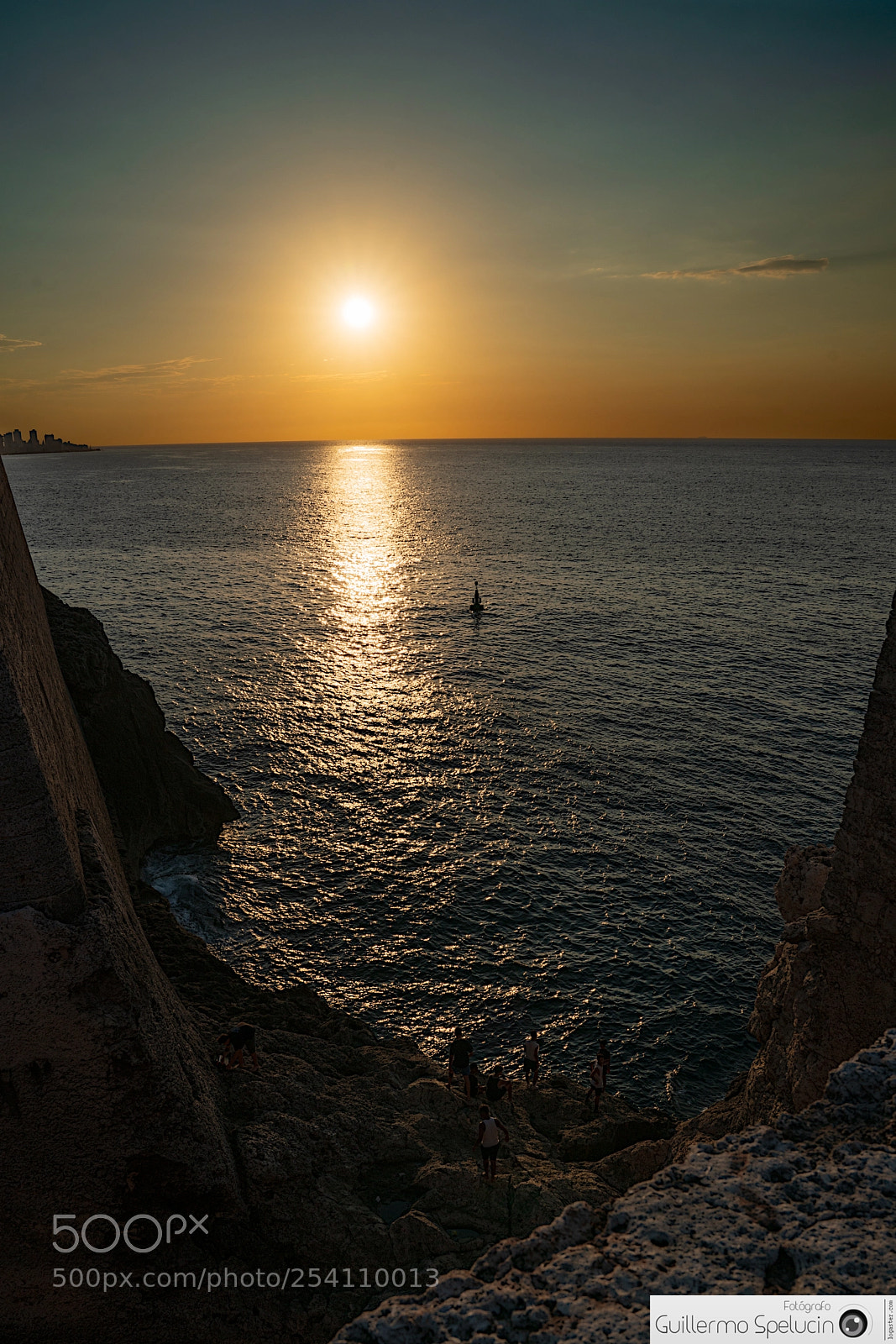Sony a7R II sample photo. Sunset from the castle photography