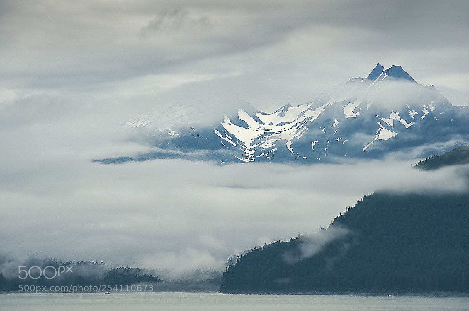 Nikon D90 sample photo. The high peak behind photography