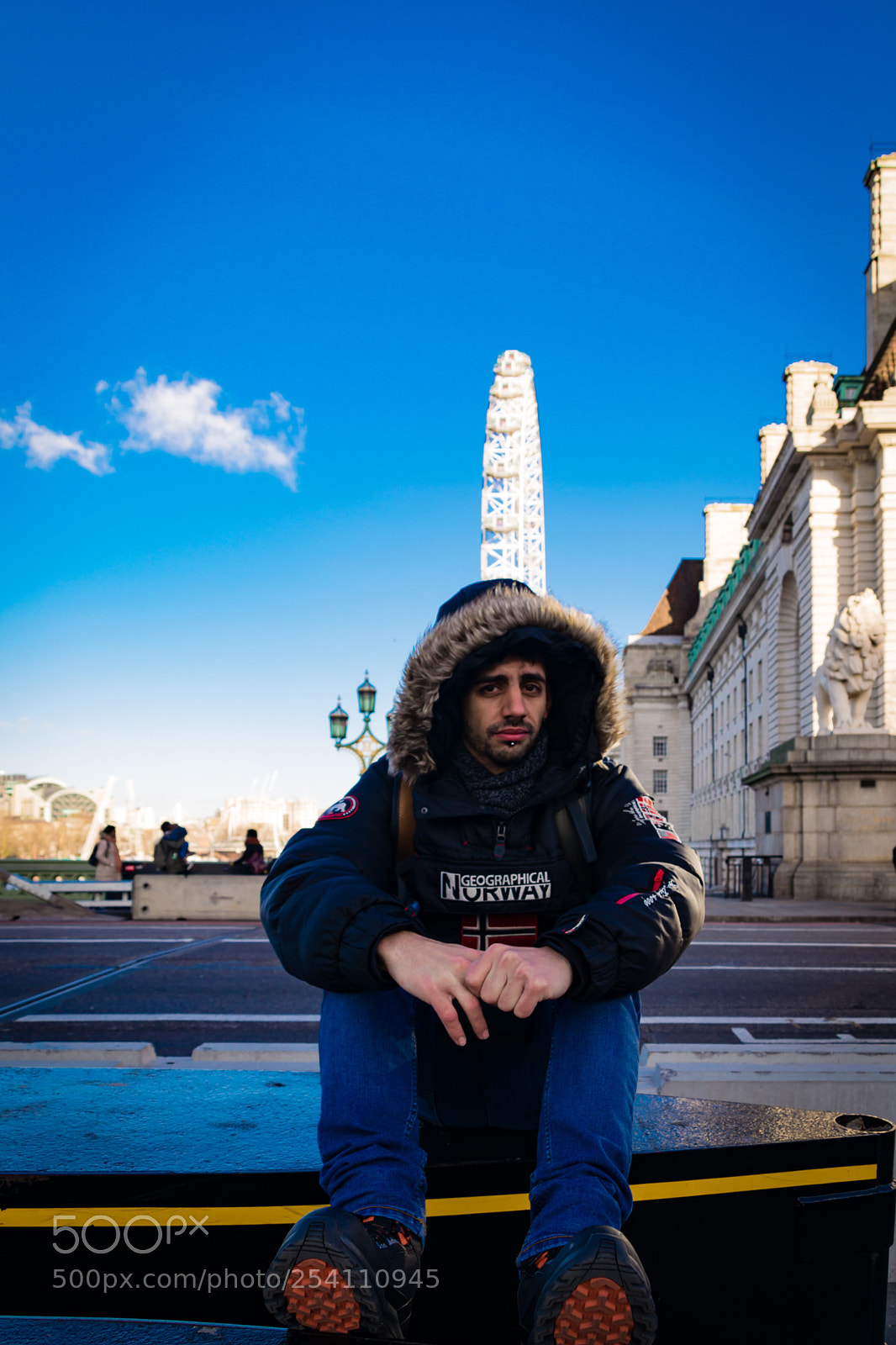 Nikon D3300 sample photo. Autorretrato en london eye photography