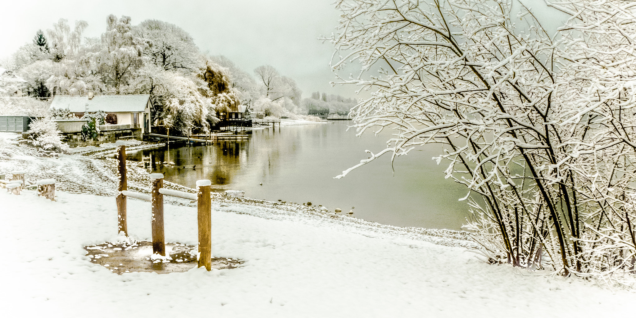 Panasonic DC-TZ91 sample photo. Mythische sicht auf dem see photography