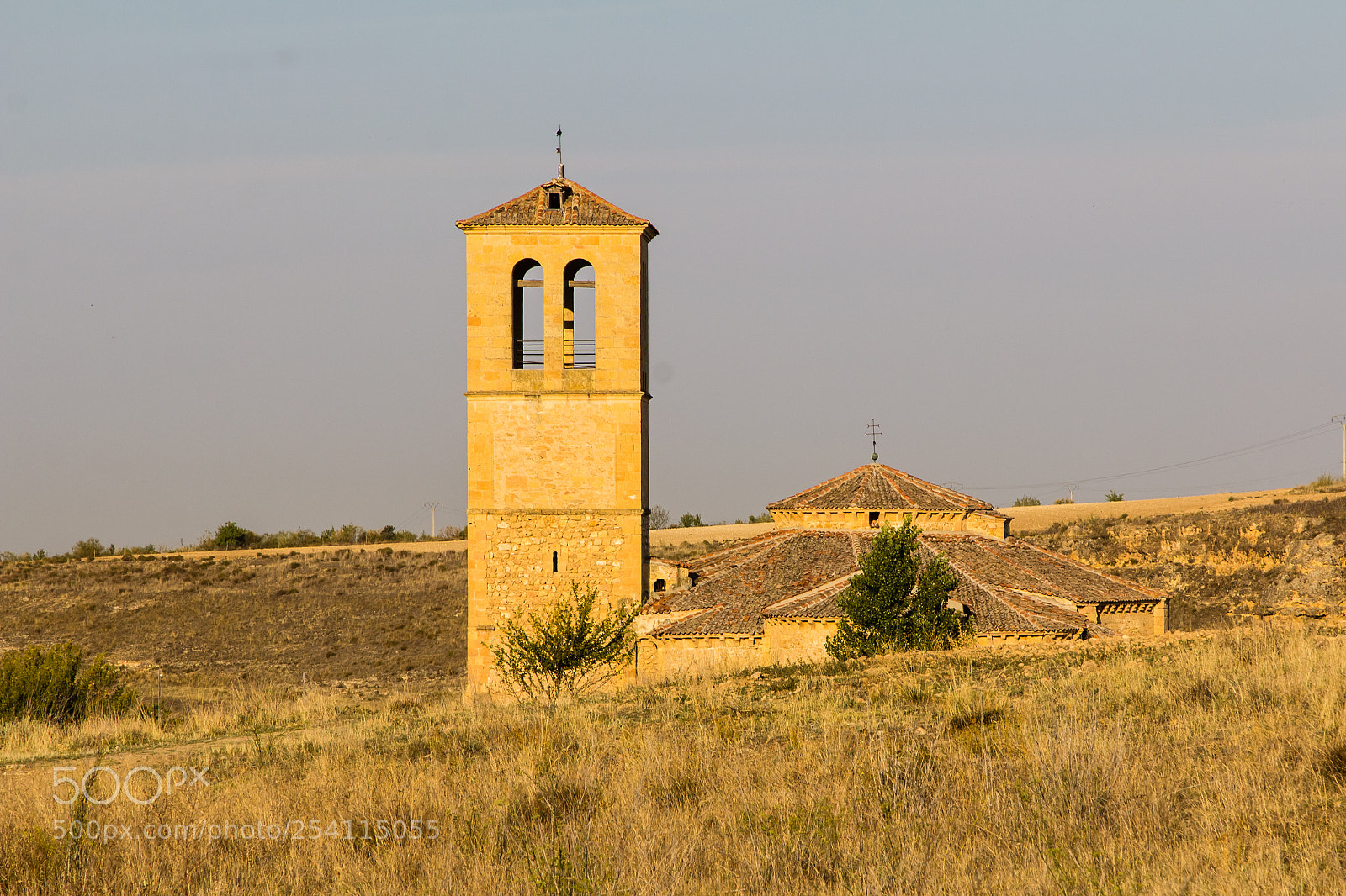 Canon EOS 60D sample photo. Old church near segovia photography