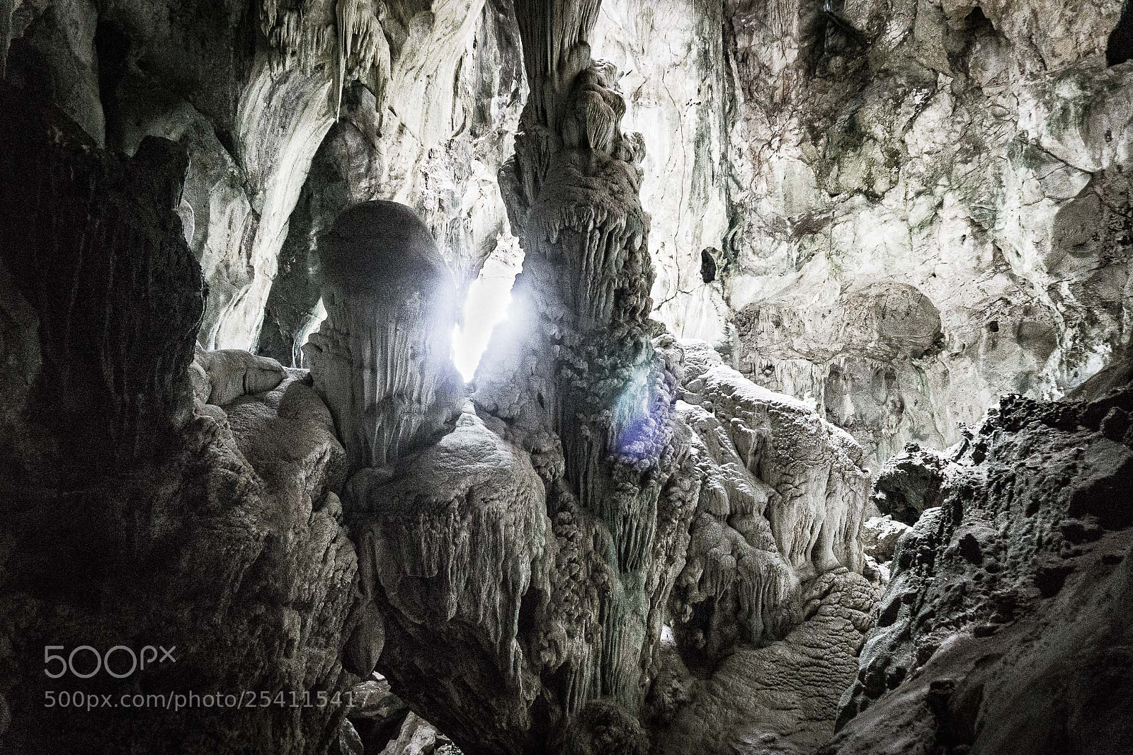 Sony a6000 sample photo. Cave interior is lit photography