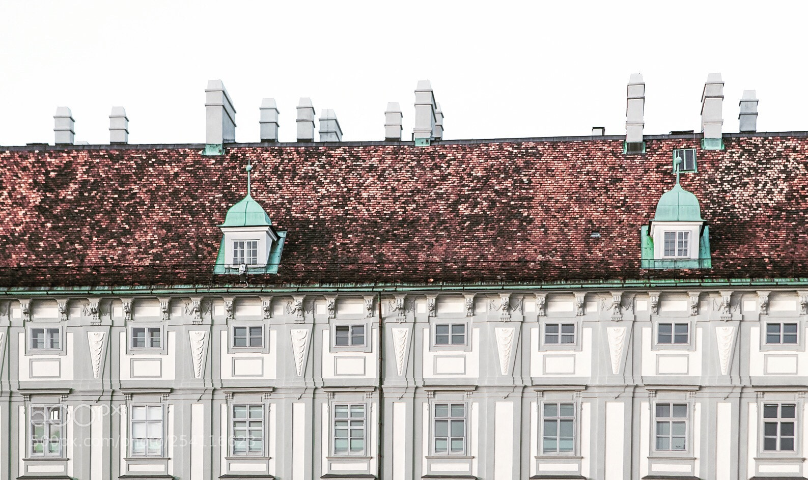 Canon EOS 5D Mark IV sample photo. Windows chimneys - hofburg photography