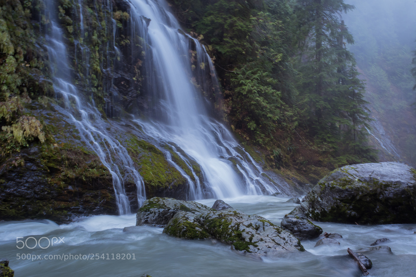 Nikon D7200 sample photo. Boulder creek falls photography