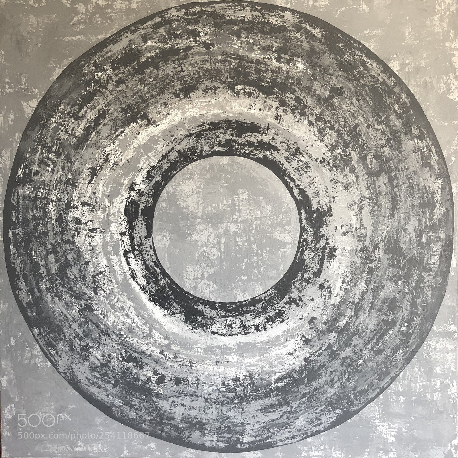 Apple iPhone X sample photo. Sphere 
abstract painting  photography