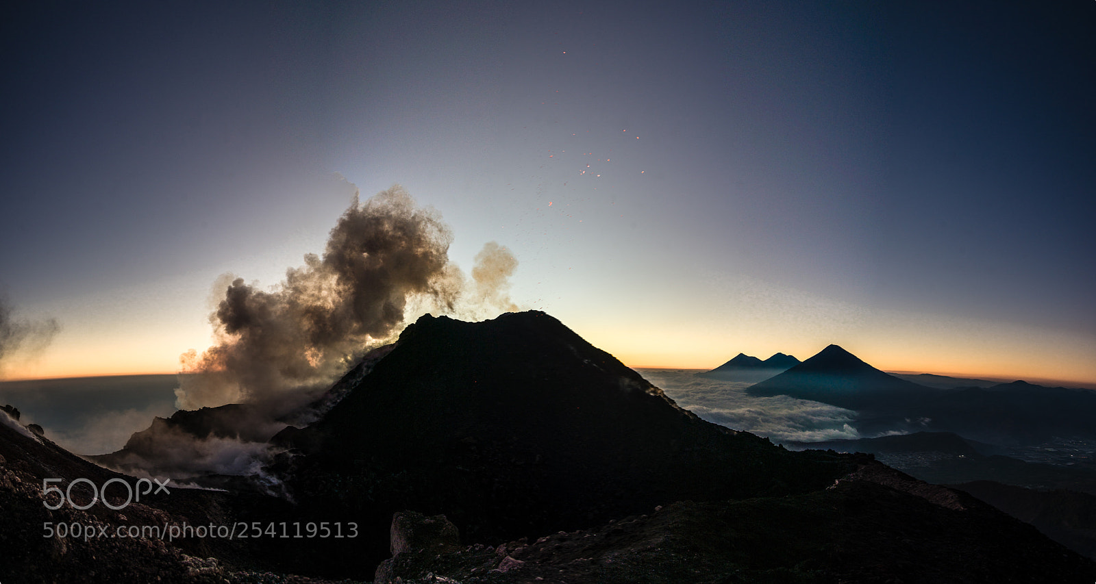Nikon D610 sample photo. Volcan de pacaya, national photography