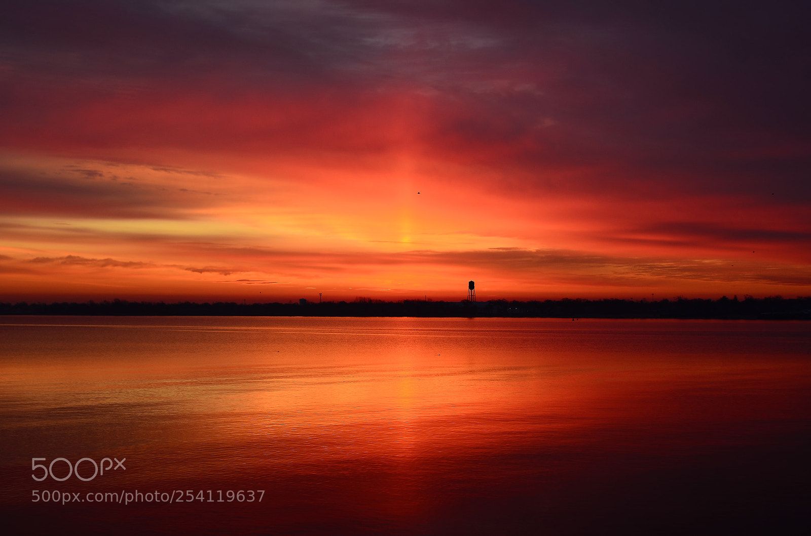 Nikon D7000 sample photo. Sun pillar sunrise photography
