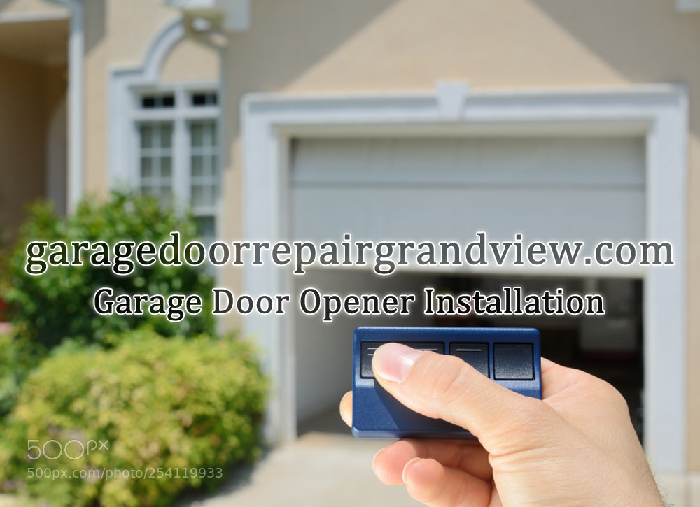 Nikon D7000 sample photo. Garage door opener photography