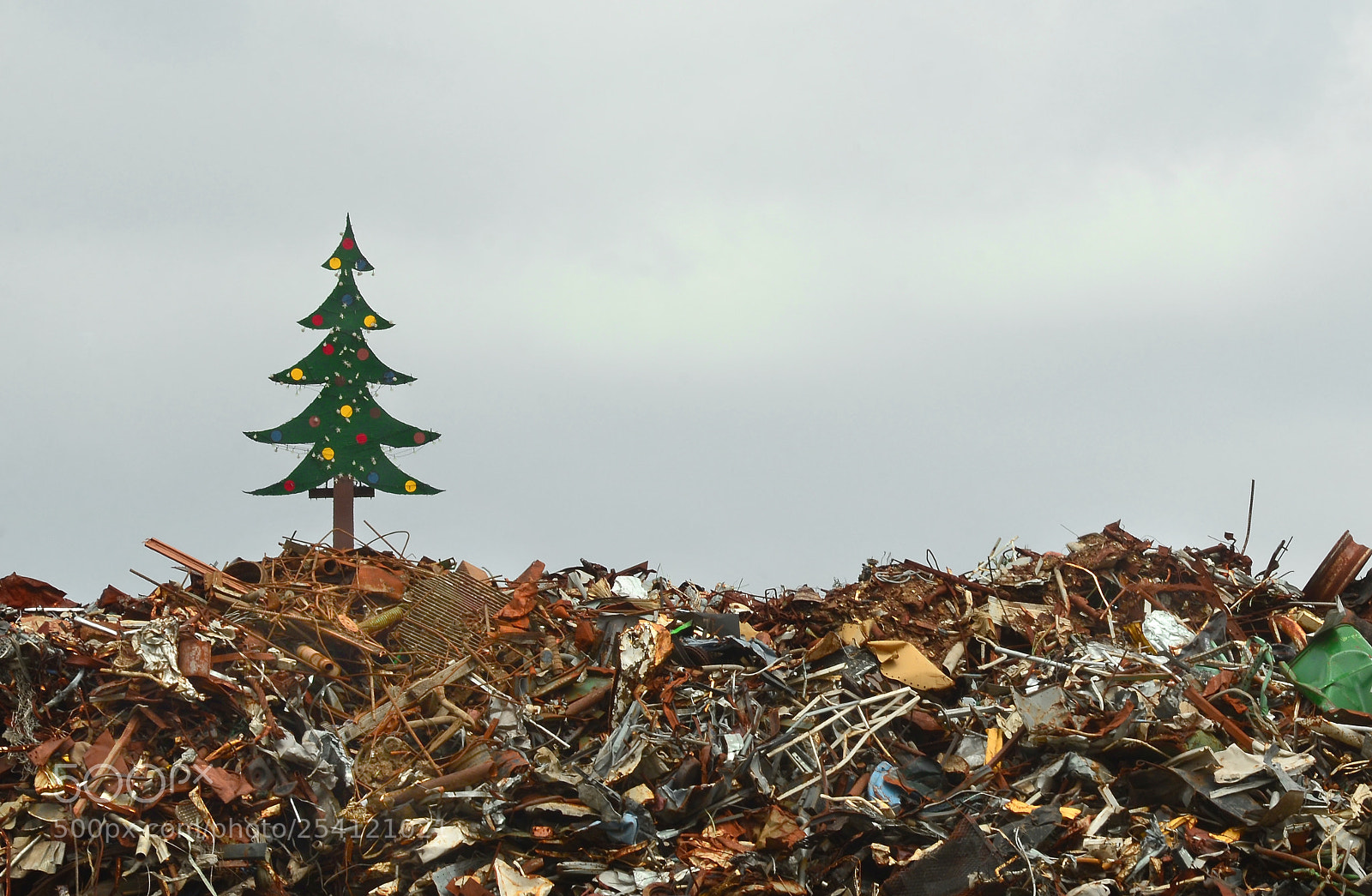 Nikon D7000 sample photo. Trash mountain photography