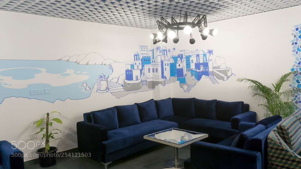 Sony a6000 sample photo. Smartworks chennai - office photography