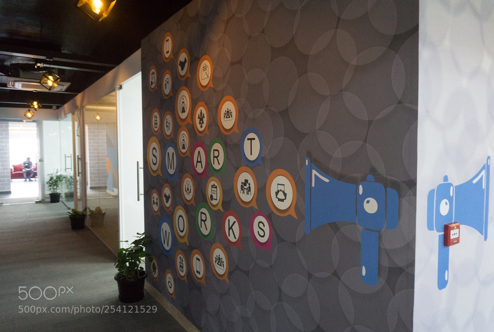 Sony a6000 sample photo. Smartworks chennai - coworking photography