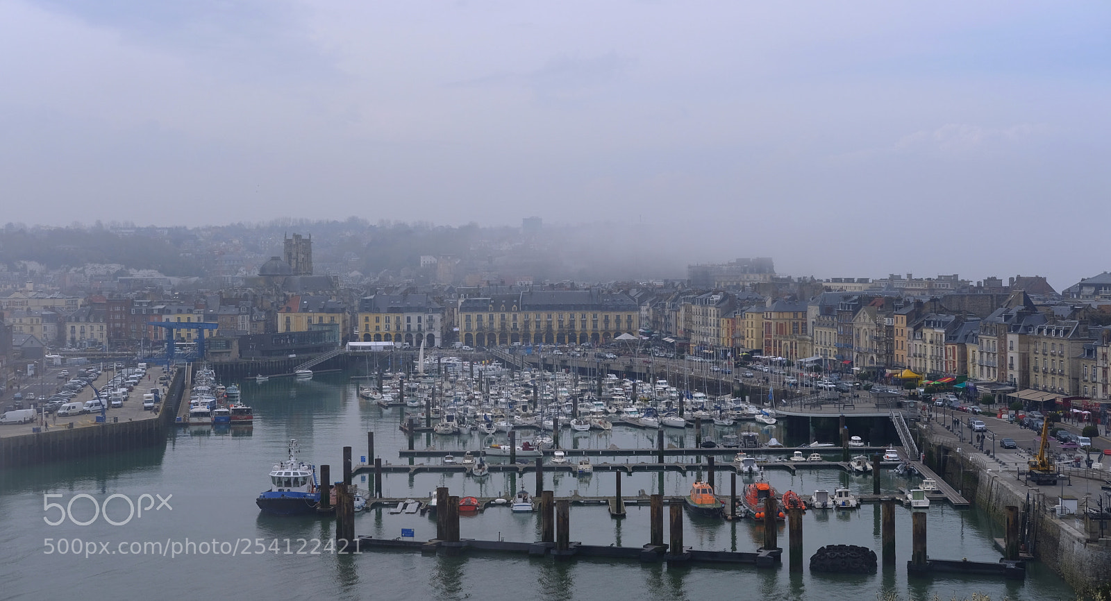 Fujifilm X-Pro2 sample photo. Harbour in the mist-2. photography