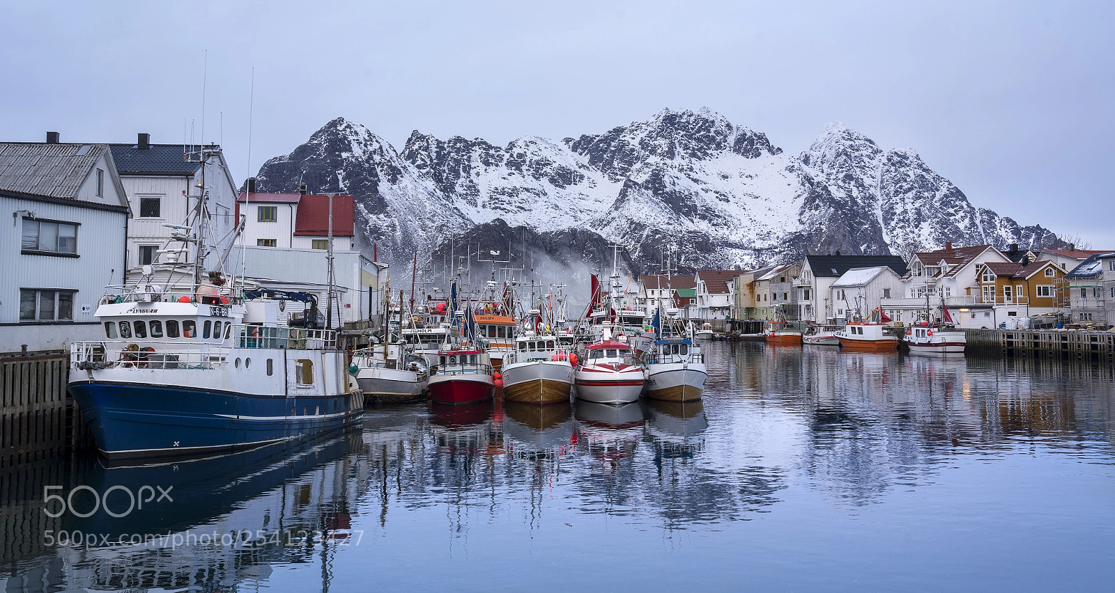 Sony a7R III sample photo. Henningsvaer in lofoten photography