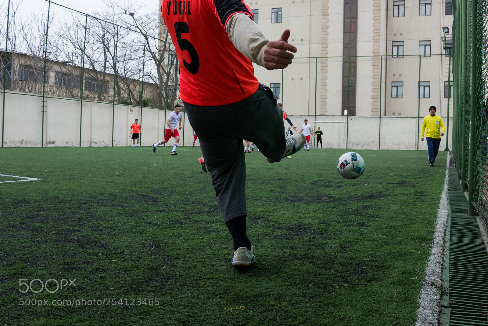 Nikon D7100 sample photo. Mini football photography
