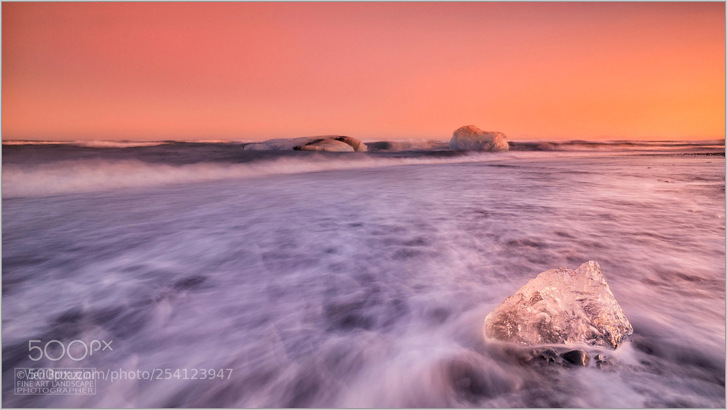 Leica SL (Typ 601) sample photo. Diamond beach sunset, iceland photography