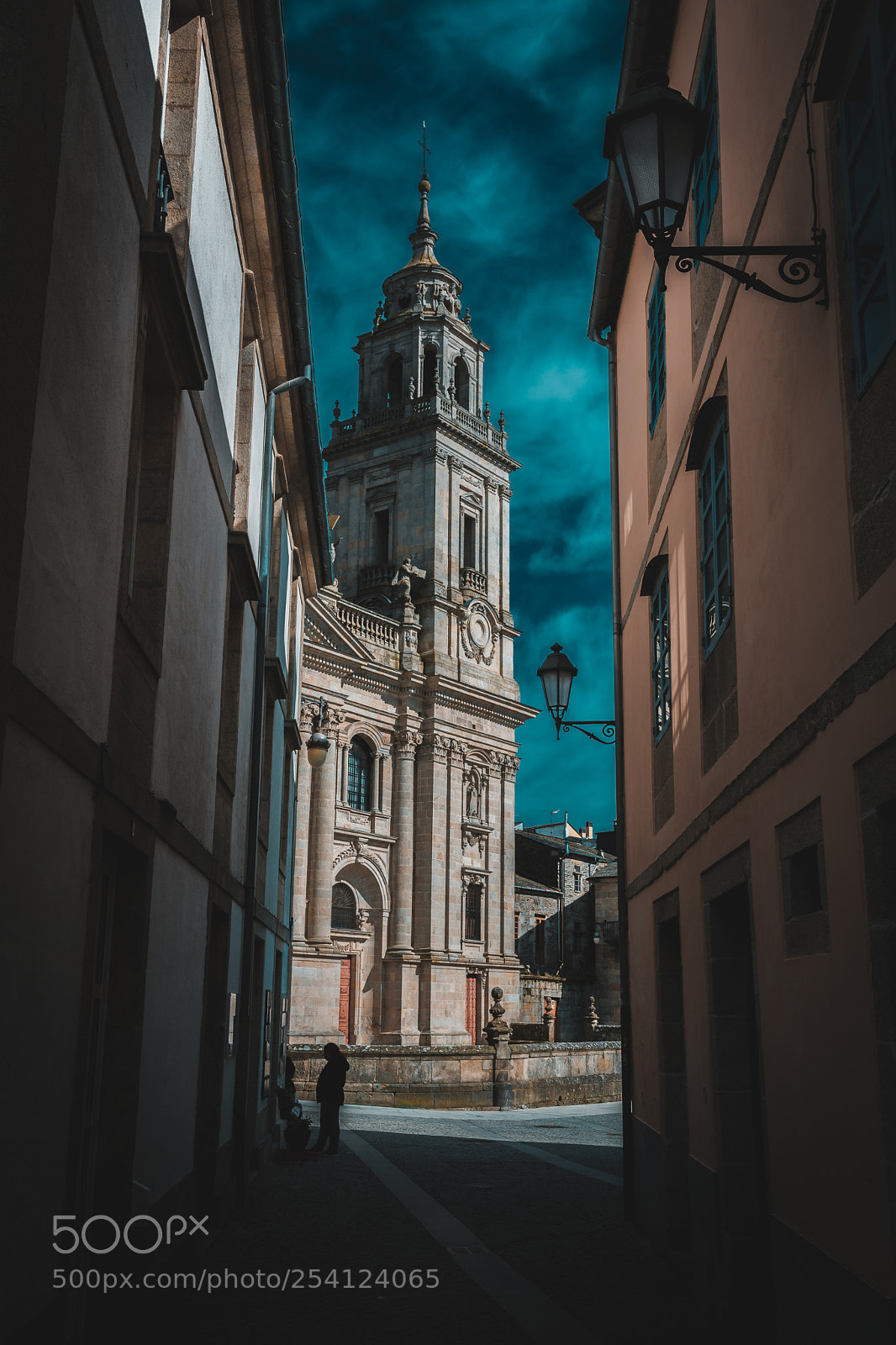 Nikon D7100 sample photo. Cathedral of lugo tower photography
