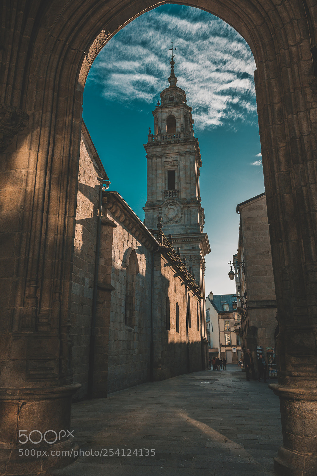 Nikon D7100 sample photo. Cathedral of lugo tower photography