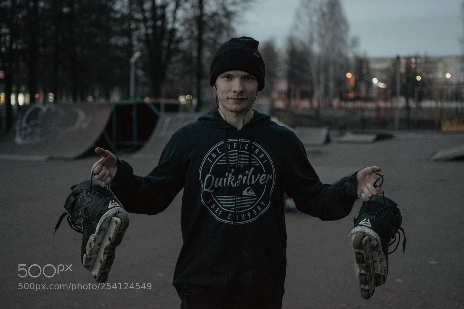Nikon D3300 sample photo. Rollerblader photography