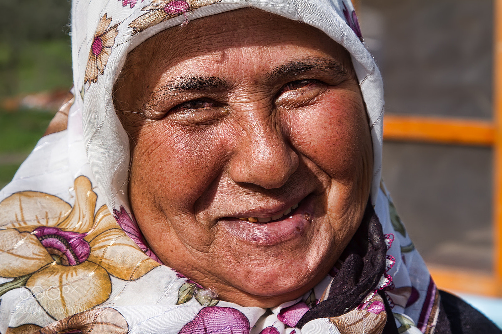 Canon EOS 7D sample photo. Portrait d'une dame turque photography