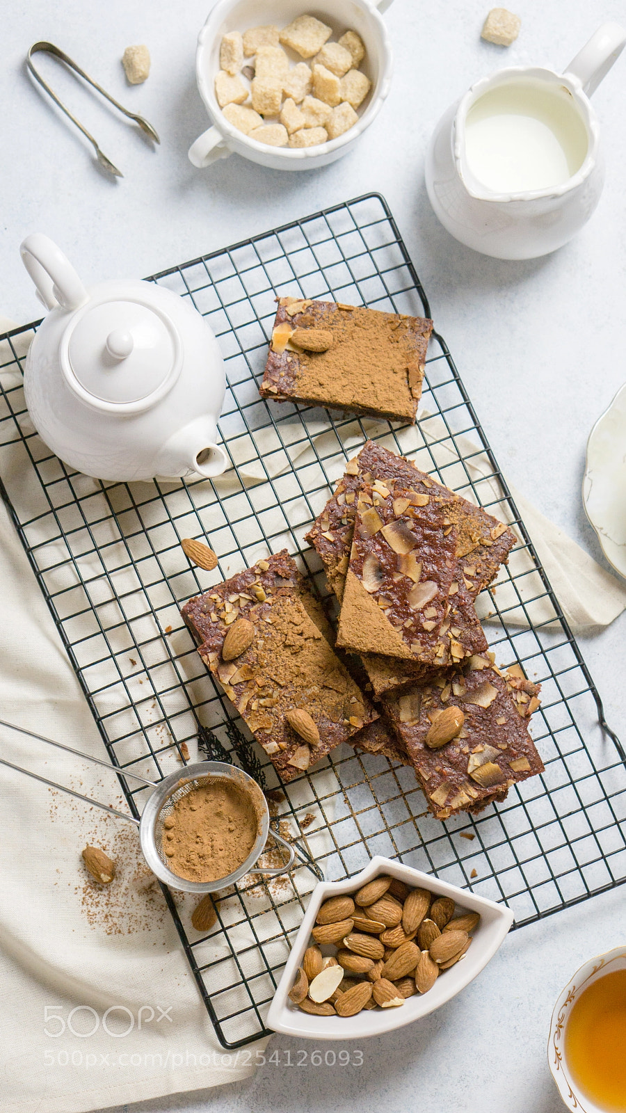 Sony a6000 sample photo. Vegan beetroot cake brownies photography