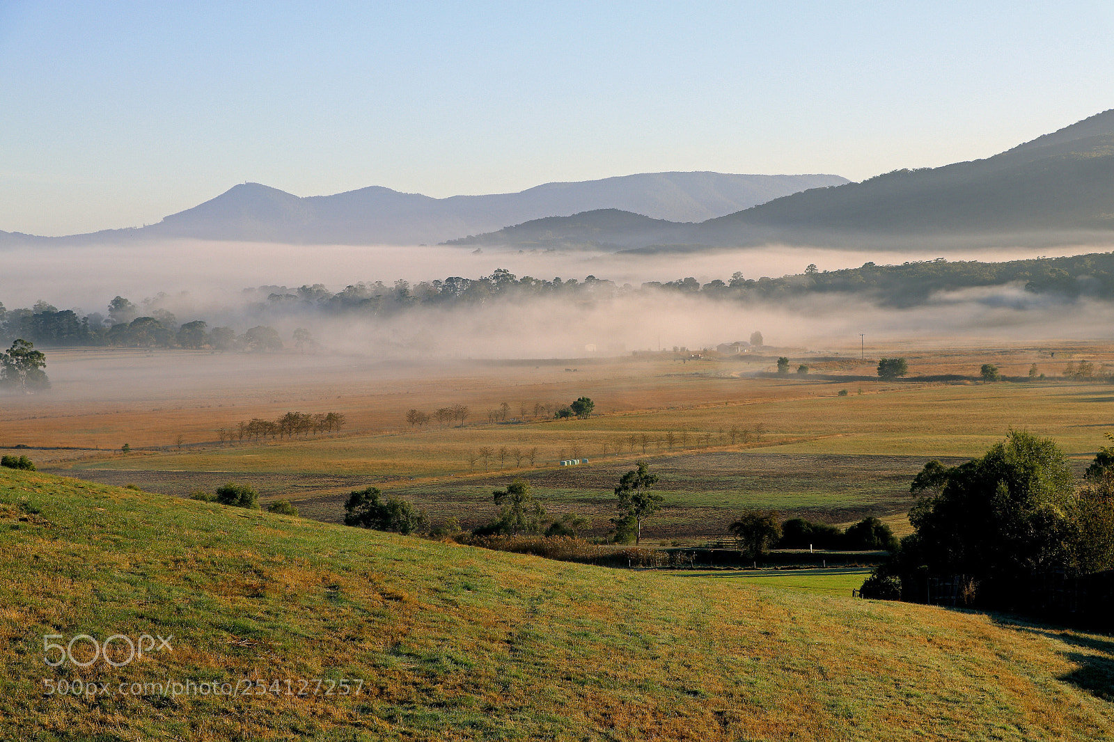 Canon EOS 80D sample photo. Morning mountain view yarra photography