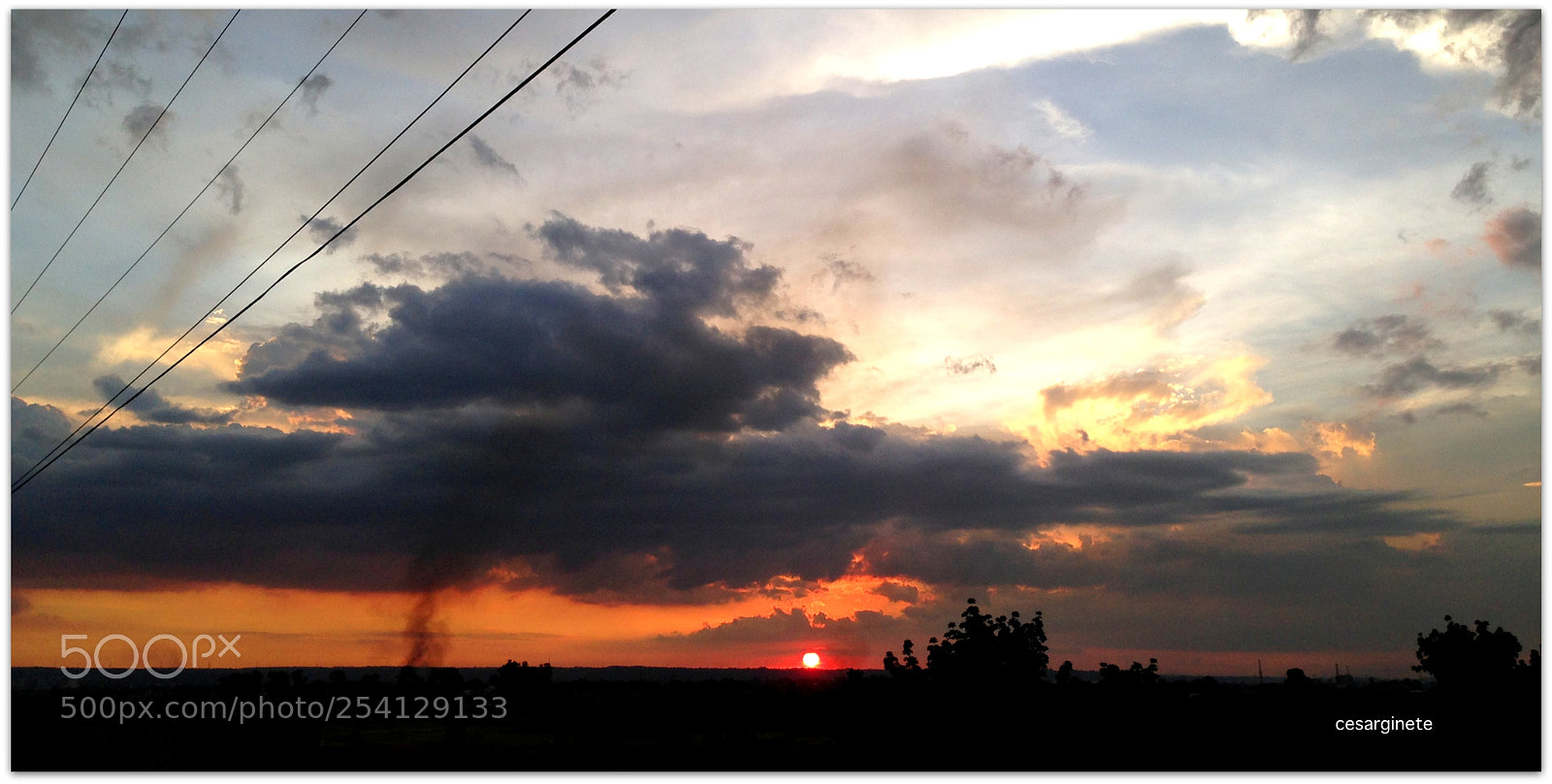 Apple iPhone 5 sample photo. Sunset photography