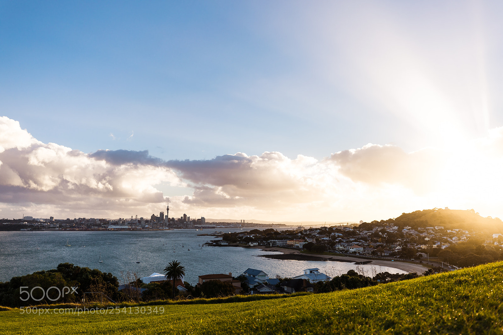 Canon EOS 5D Mark IV sample photo. Auckland sunset photography