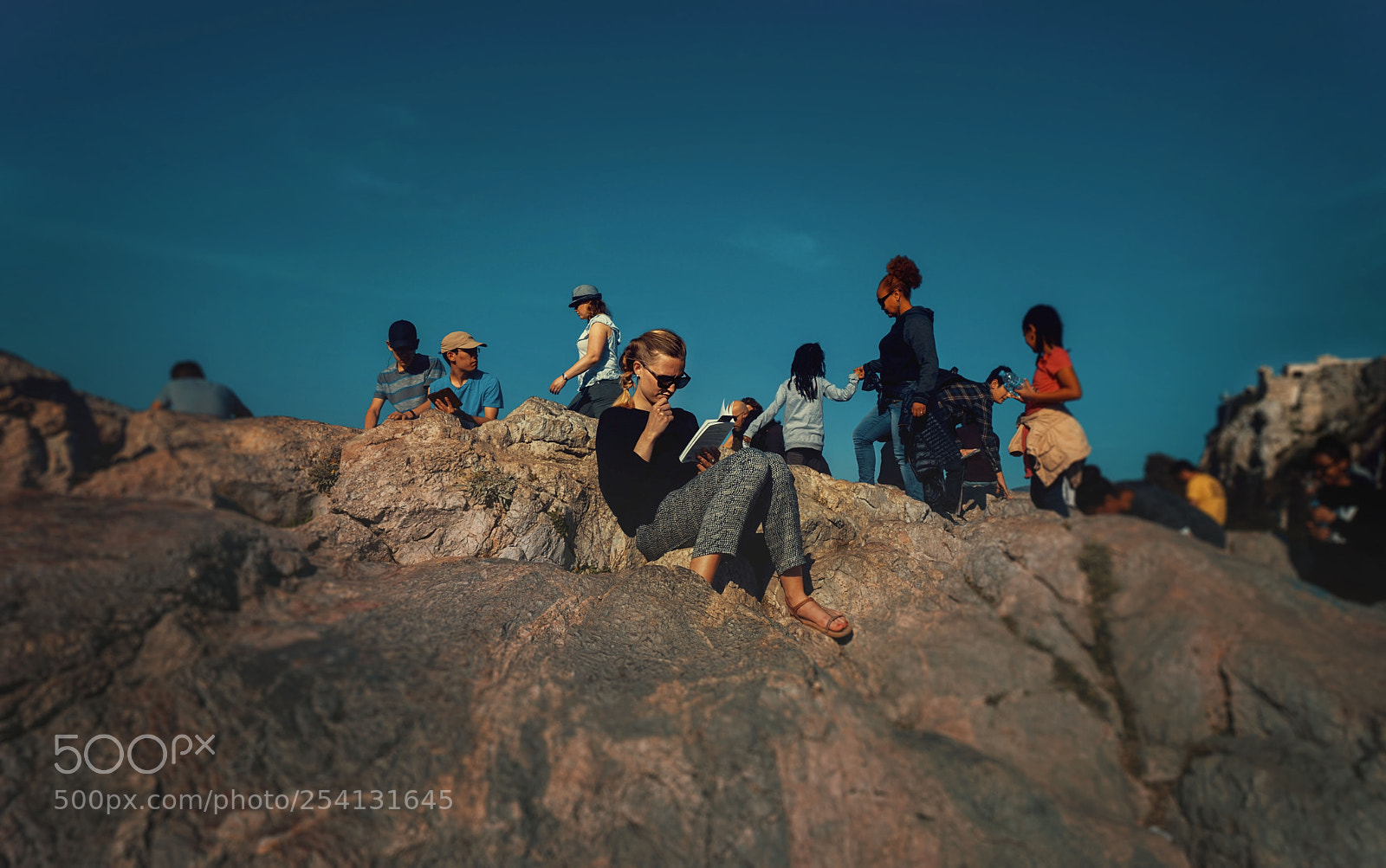 Sony a5100 sample photo. On the rocks photography