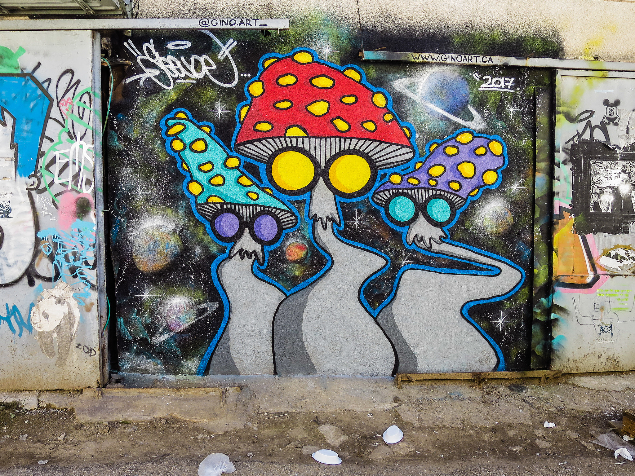 Canon PowerShot S120 sample photo. Tel aviv street art photography