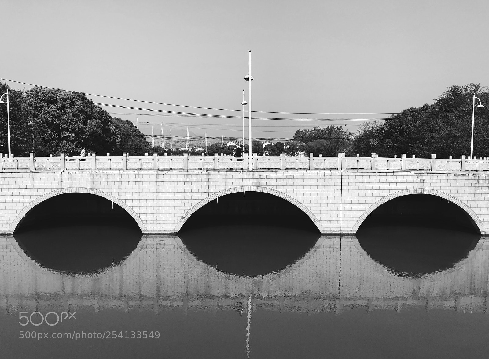 Apple iPhone 8 sample photo. A bridge on a photography
