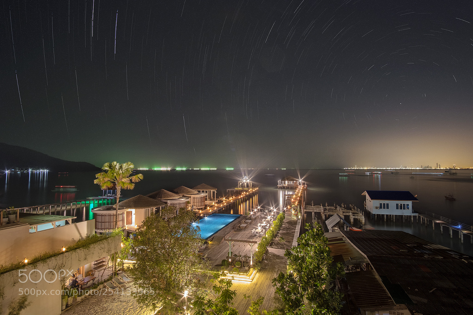 Fujifilm X-E3 sample photo. Star trails kept bangsaray photography