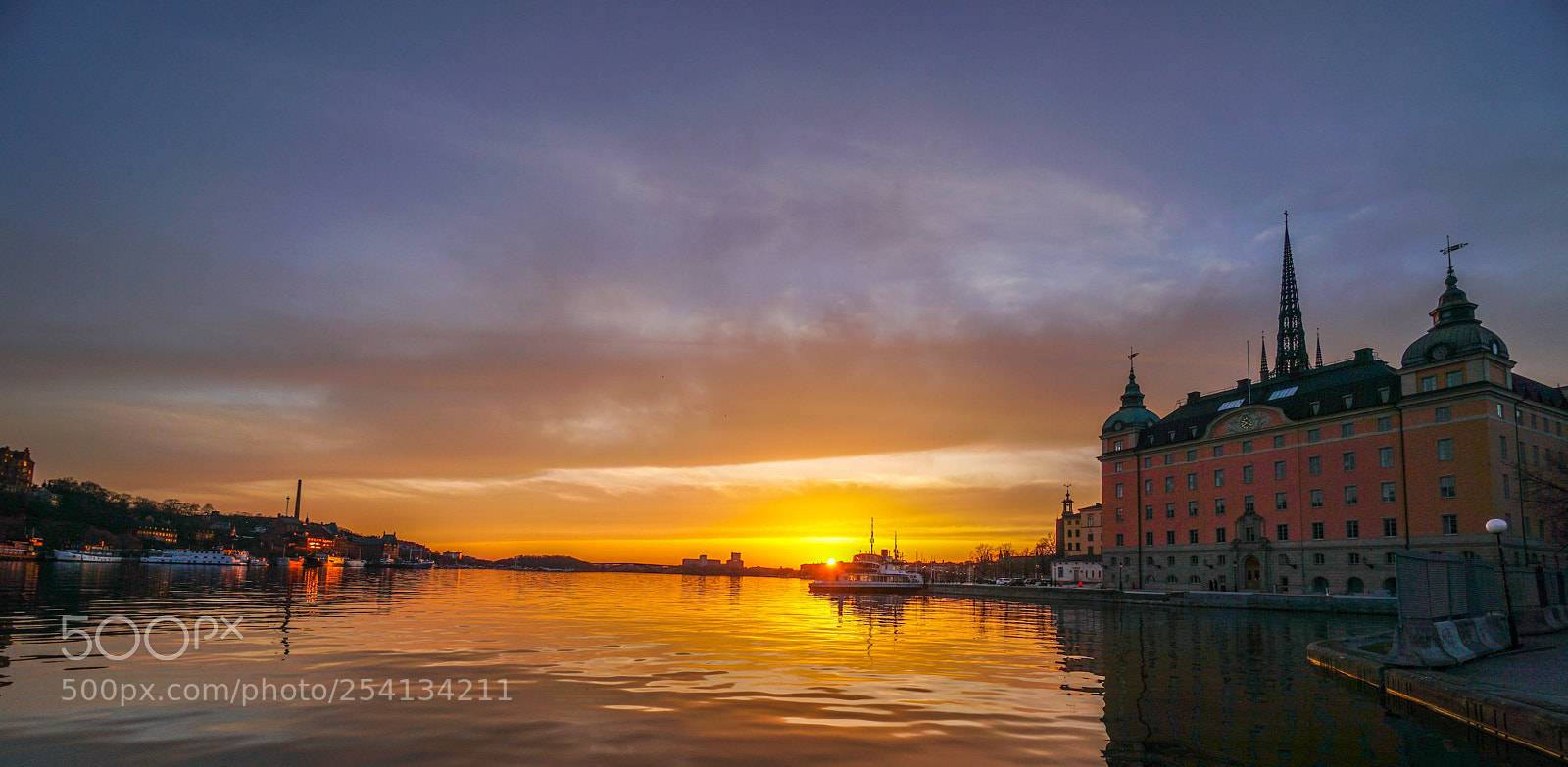 Sony a6300 sample photo. Gamla stan sunset photography