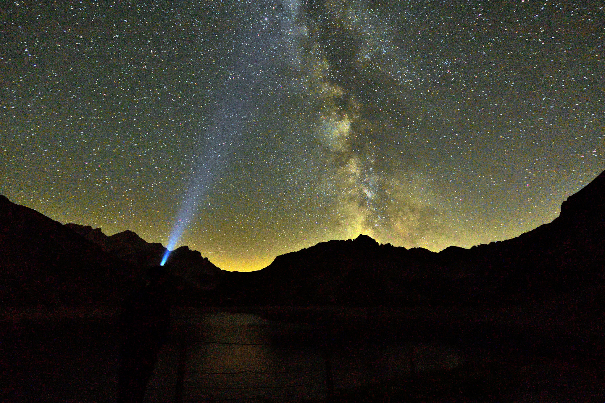 Nikon D7200 sample photo. My first milky way photography