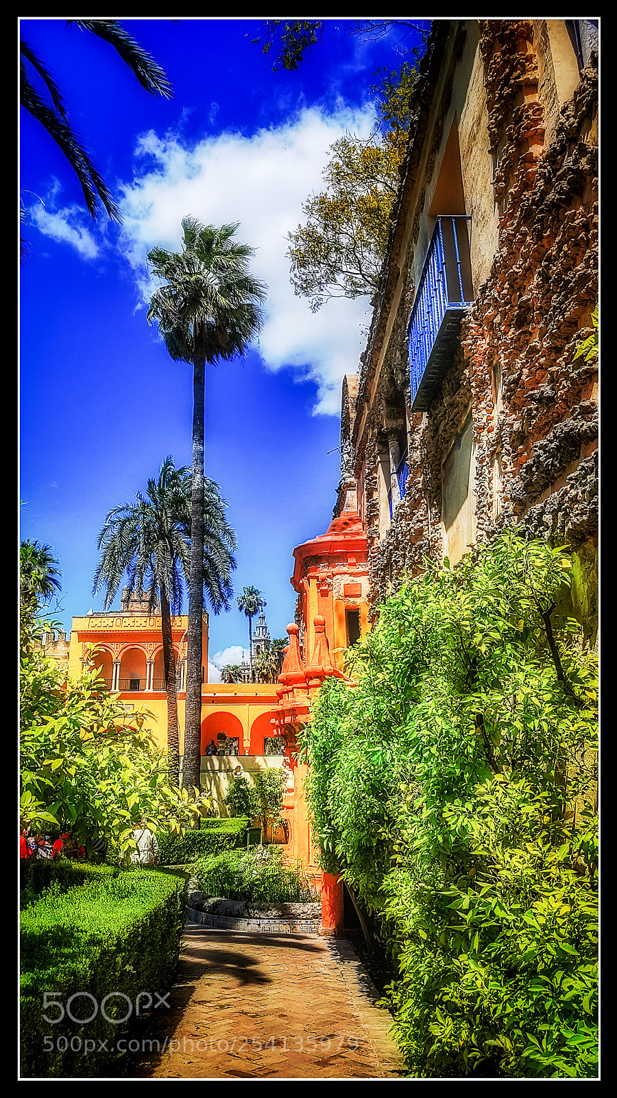 Samsung Galaxy S7 sample photo. Alcazar of seville photography