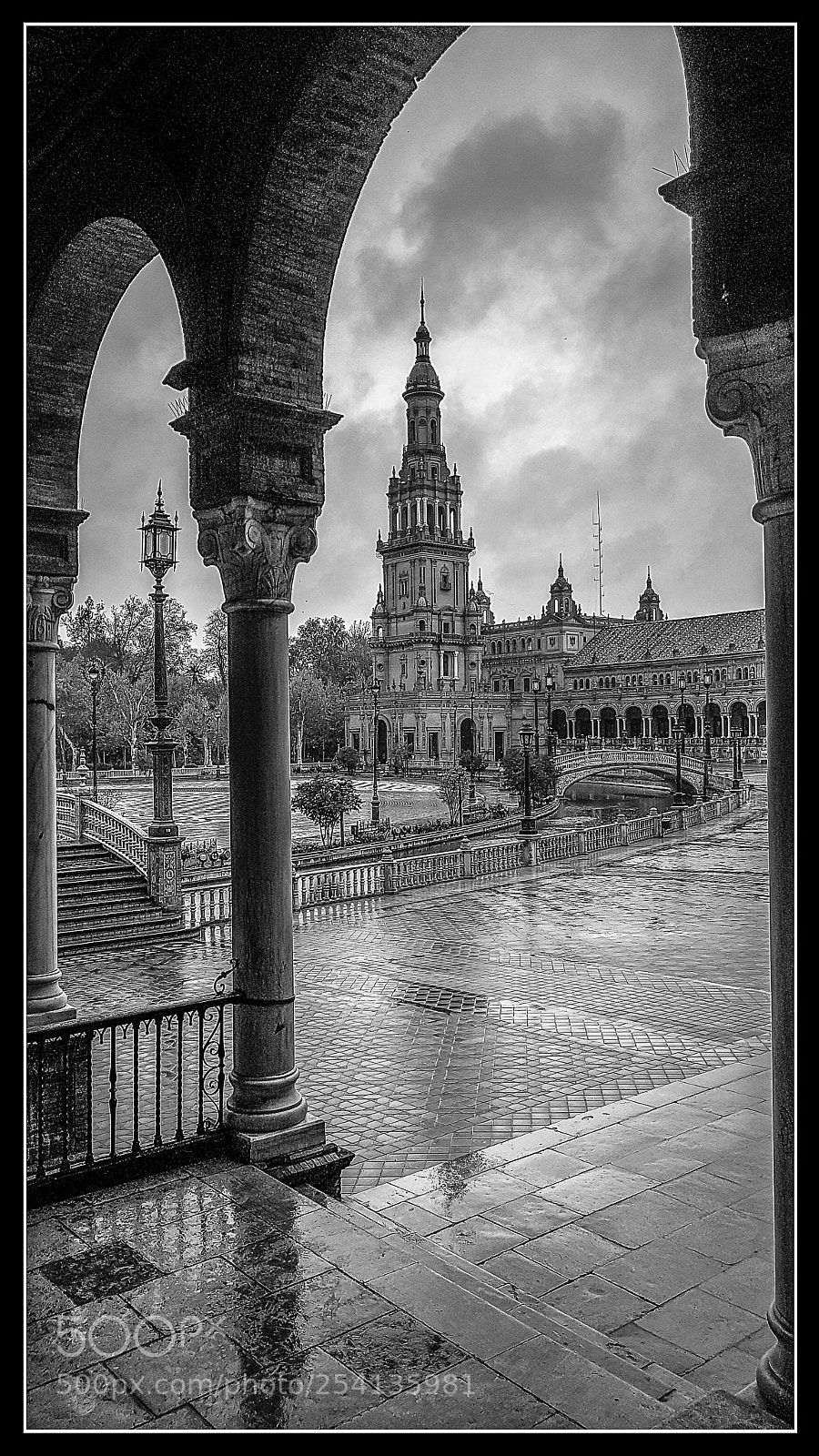 Samsung Galaxy S7 sample photo. Plaza de espana seville photography