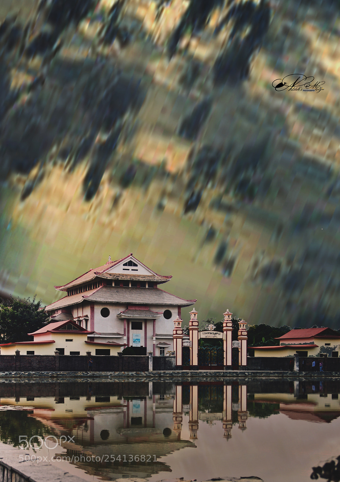 Canon EOS 550D (EOS Rebel T2i / EOS Kiss X4) sample photo. Monastry at lumbini photography