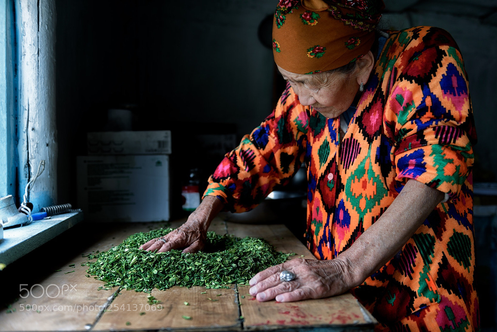 Nikon D600 sample photo. Kyrgyz women in kitchen  photography