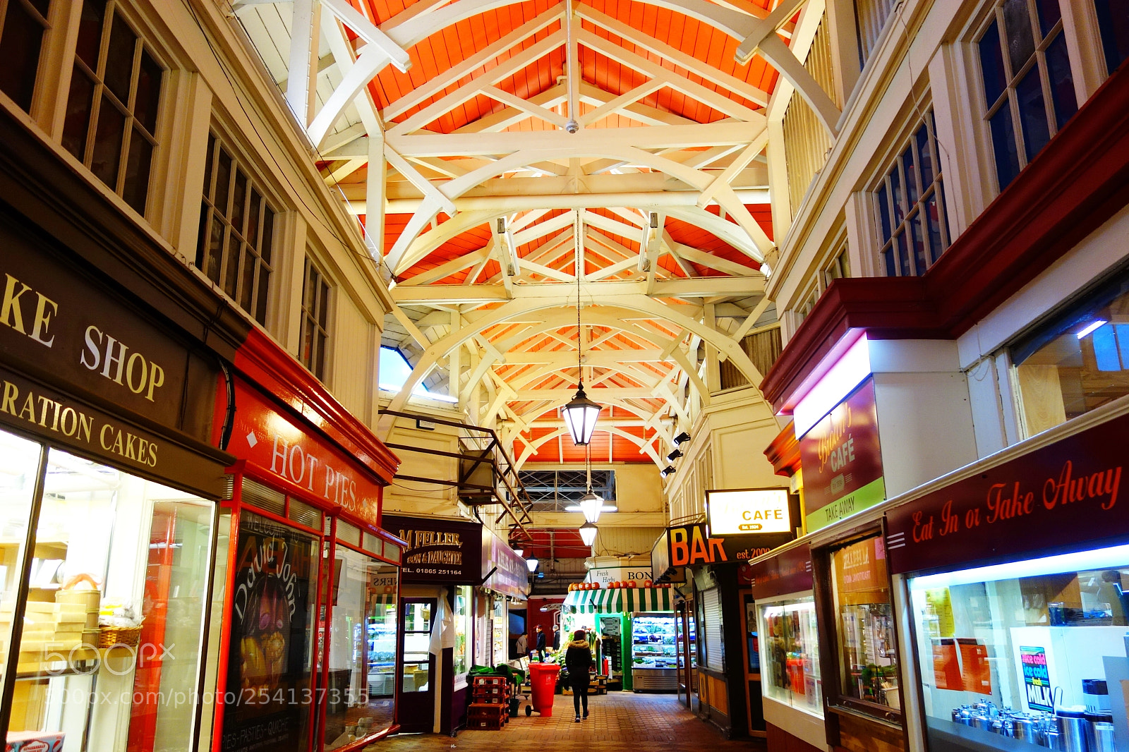 Sony Cyber-shot DSC-RX100 sample photo. Covered market, oxford, uk photography
