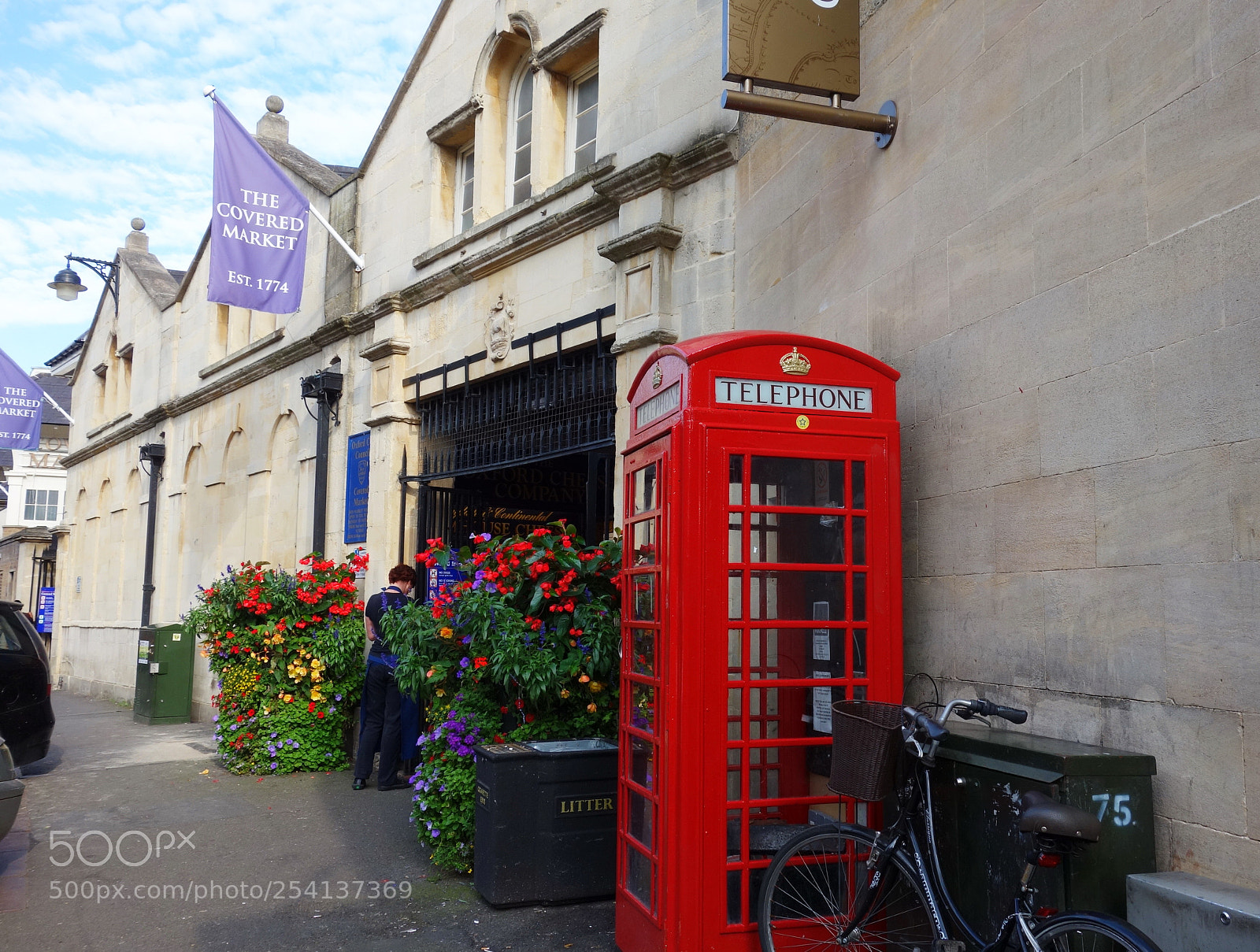 Sony Cyber-shot DSC-RX100 sample photo. Covered market, oxford, uk photography