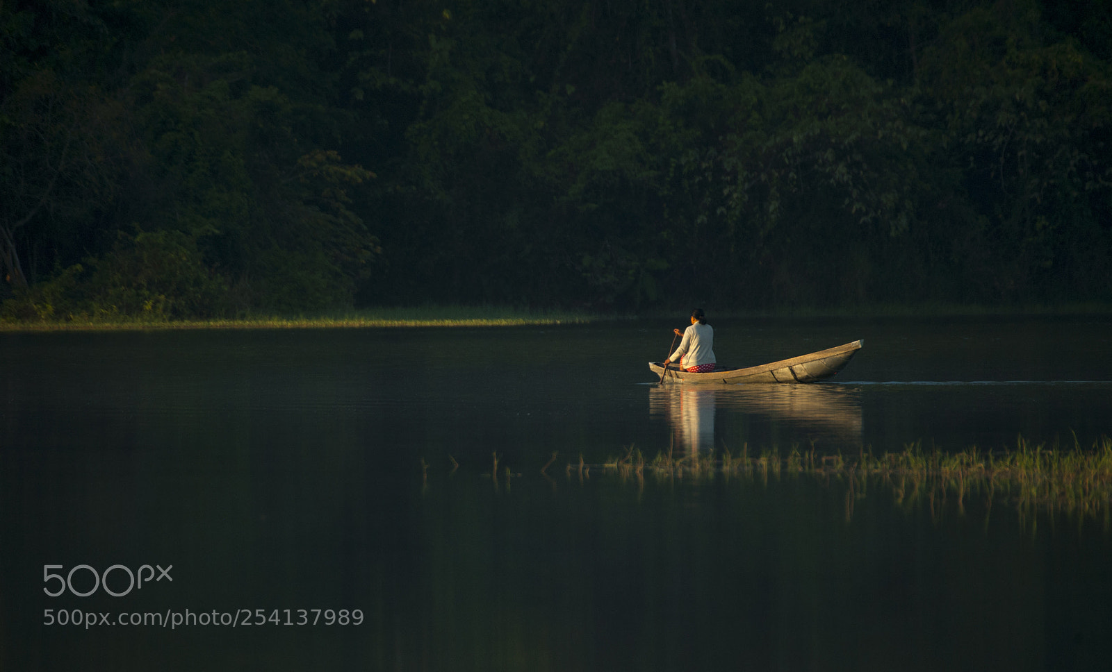 Nikon D700 sample photo. On lake photography