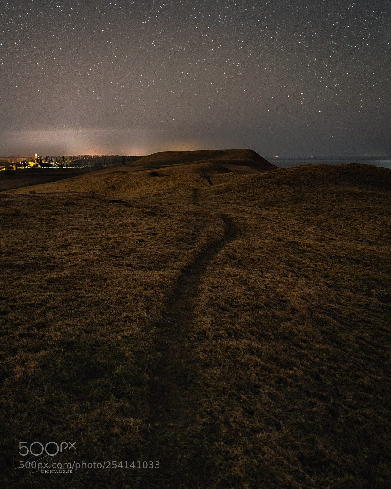 Sony a7R III sample photo. Hillside walking photography
