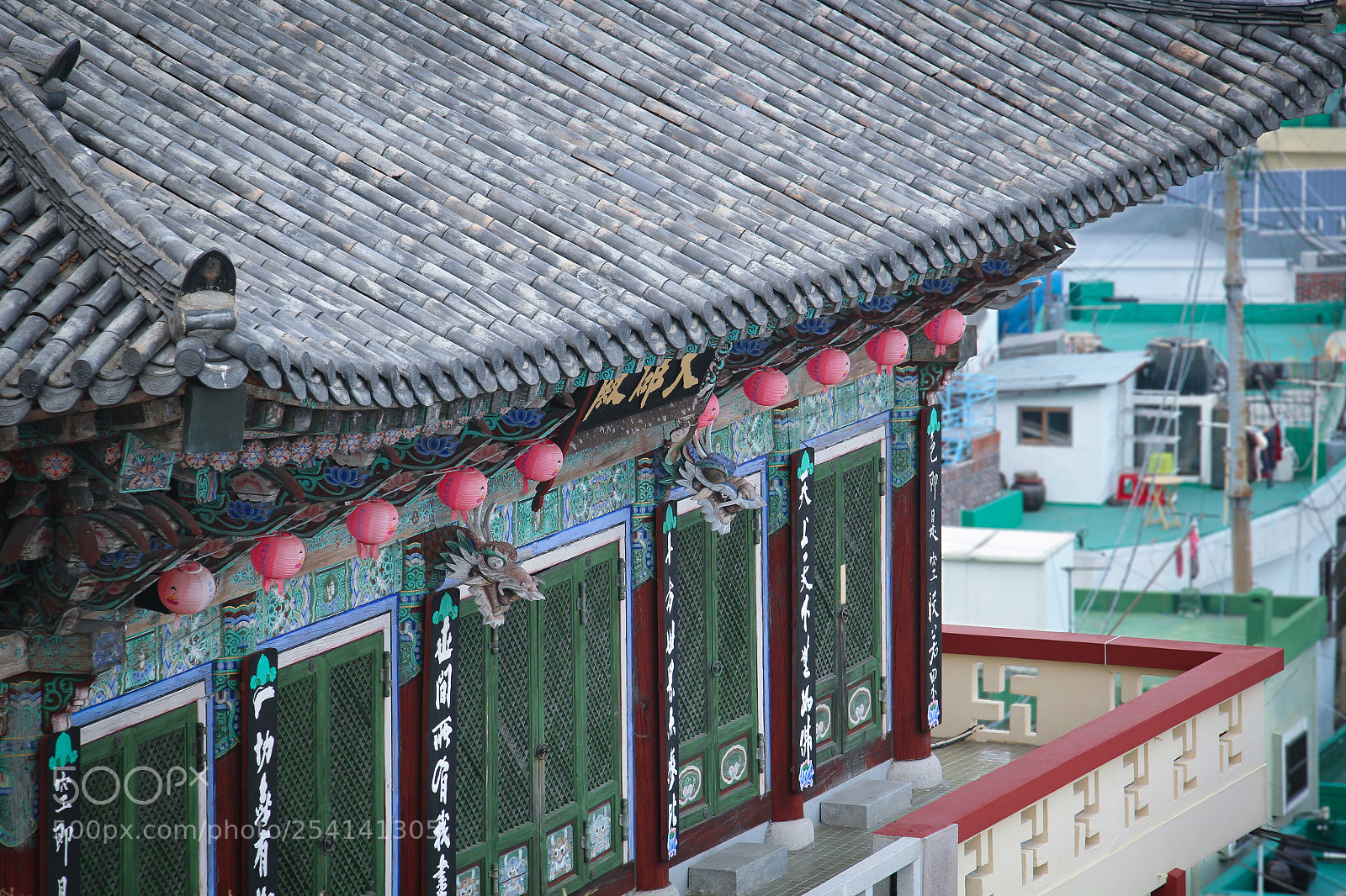 Canon EOS 100D (EOS Rebel SL1 / EOS Kiss X7) sample photo. Temple in gamcheon culture photography