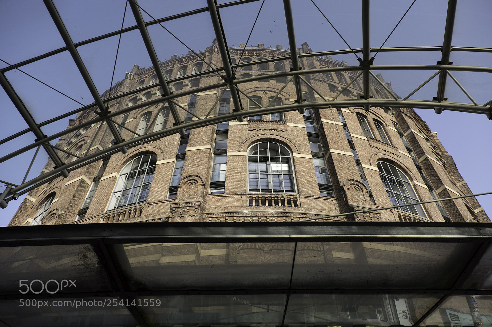 Fujifilm X-T20 sample photo. Gasometer vienna photography