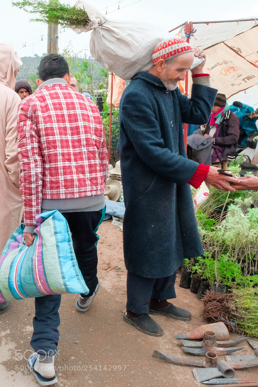 Fujifilm X-T20 sample photo. Marketplace in ourika valley photography