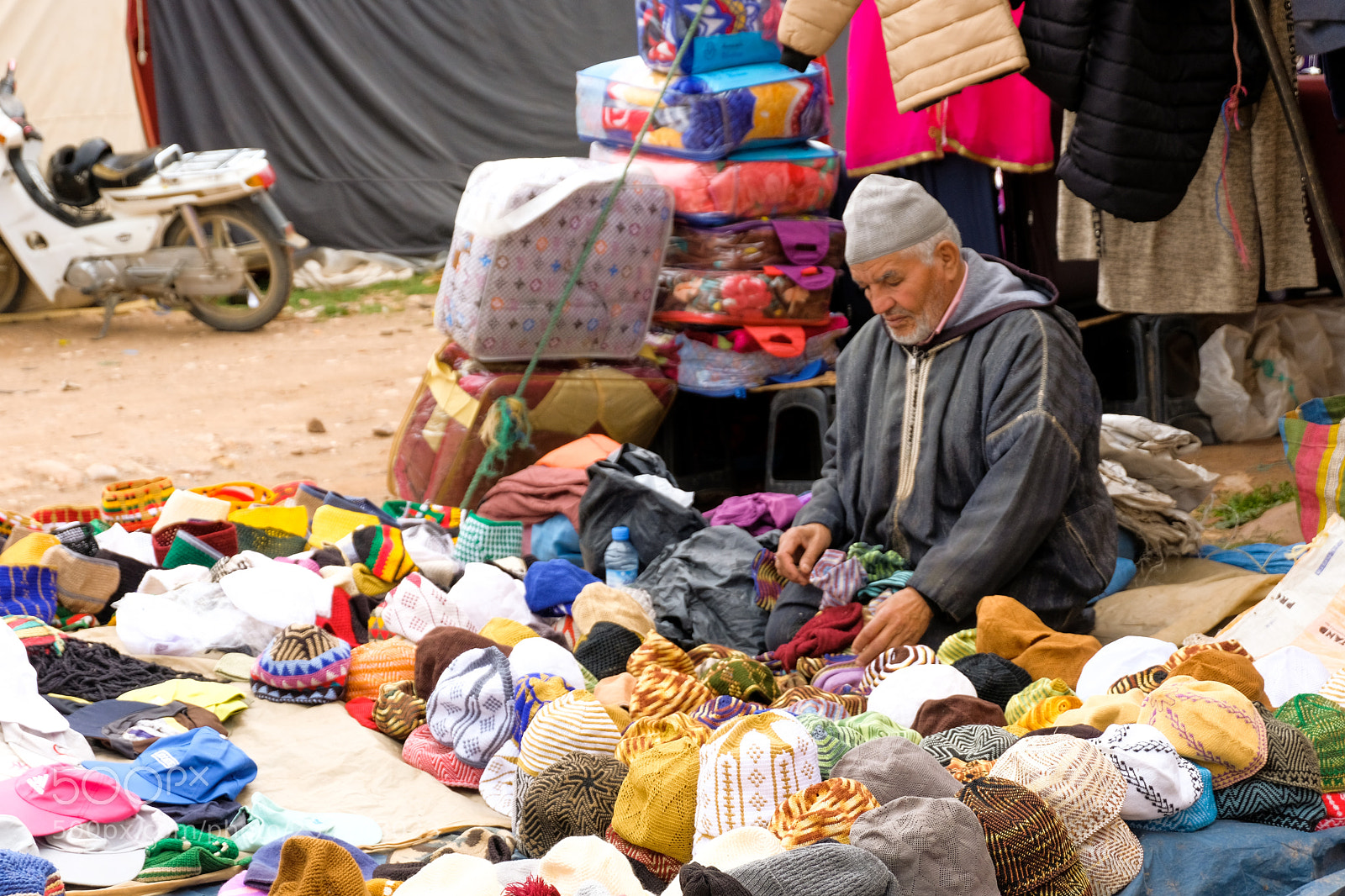 Fujifilm X-T20 sample photo. Marketplace in ourika valley photography