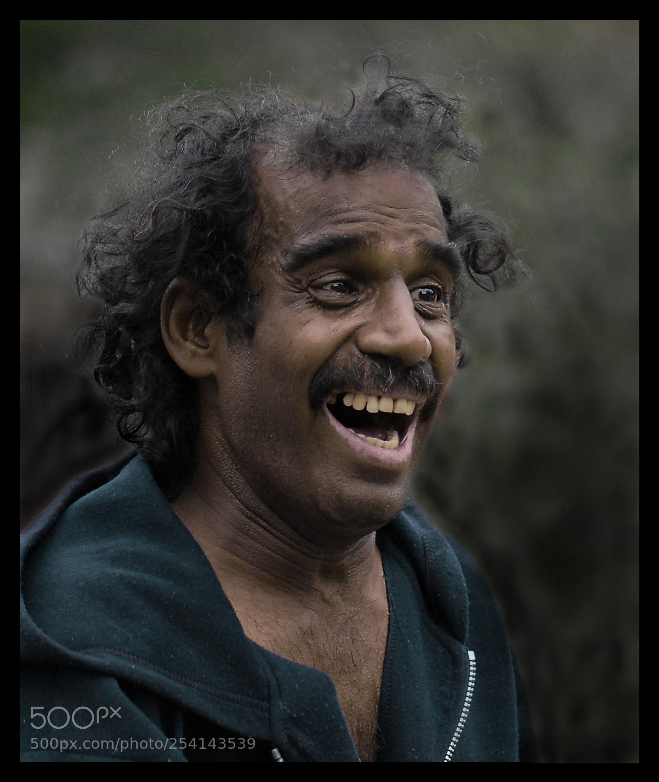 Nikon D200 sample photo. Sad happy man photography