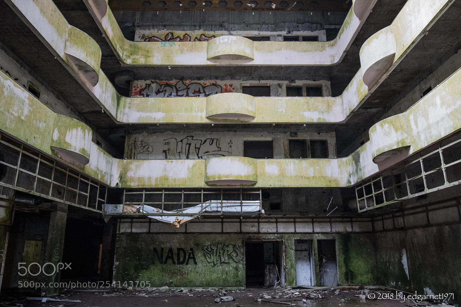 Canon EOS 70D sample photo. Urbex - monte palace photography