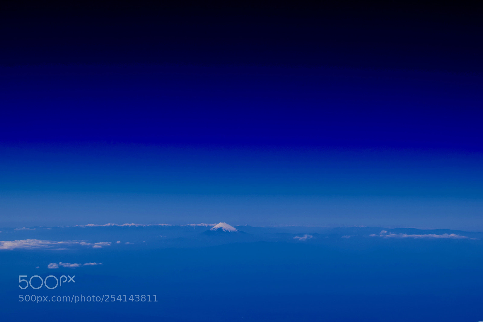 Nikon D5300 sample photo. Mt. fuji from flight photography