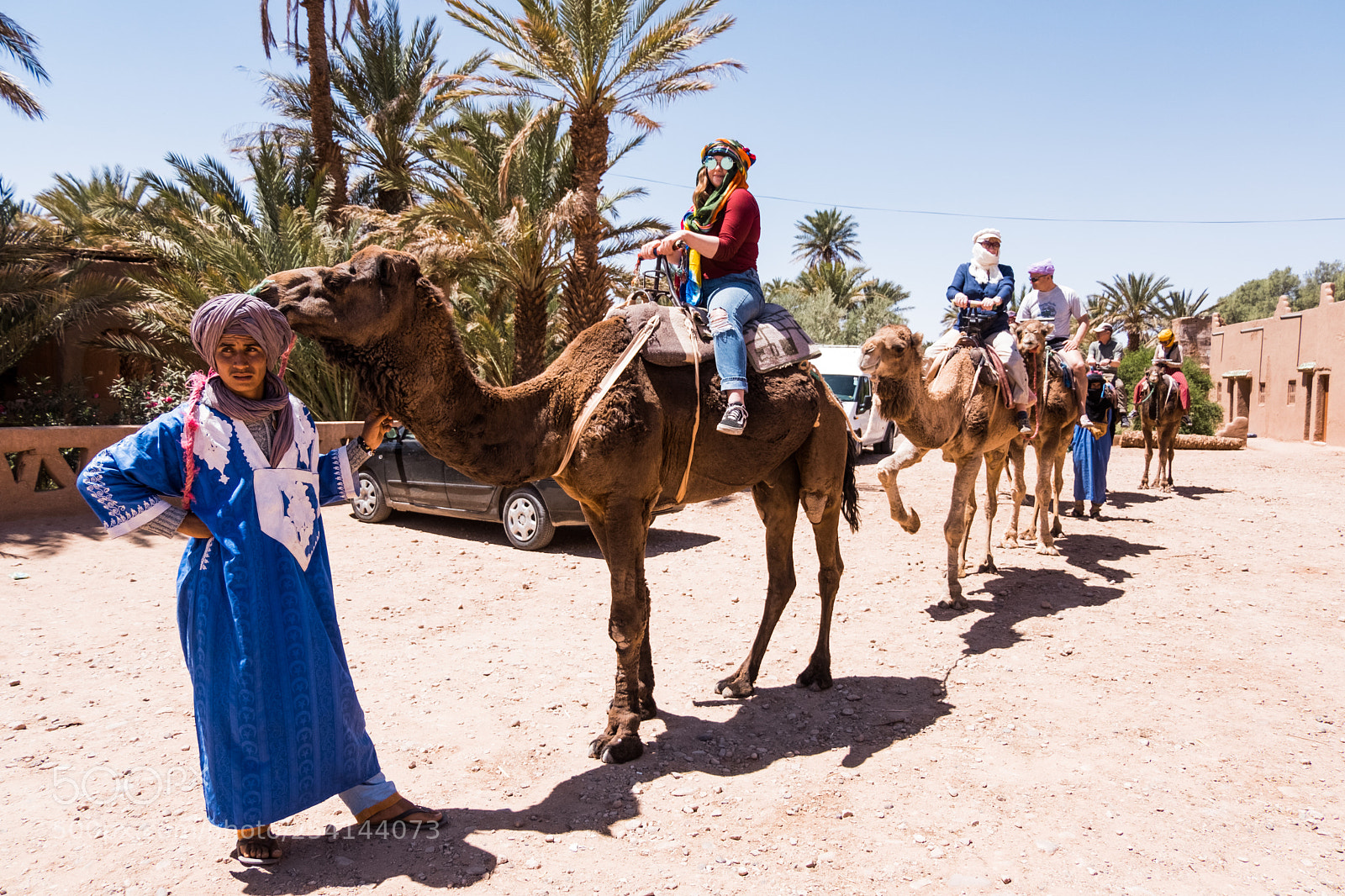 Fujifilm X-T20 sample photo. M'hamid camel ride photography